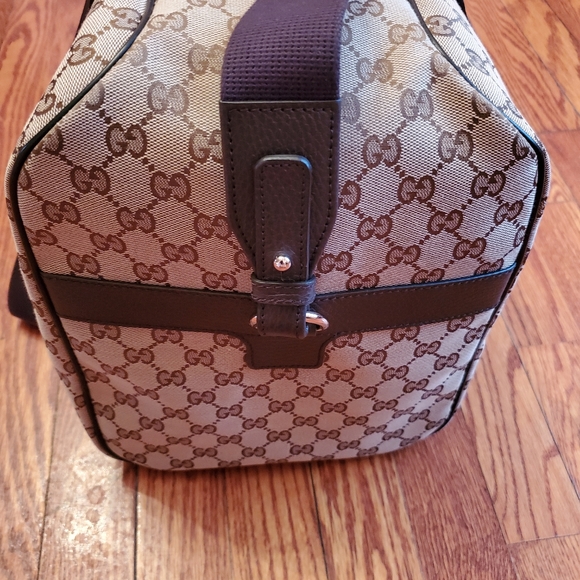 Gucci Monogram Boston Duffel Bag👜 - Picture 15 of 16
